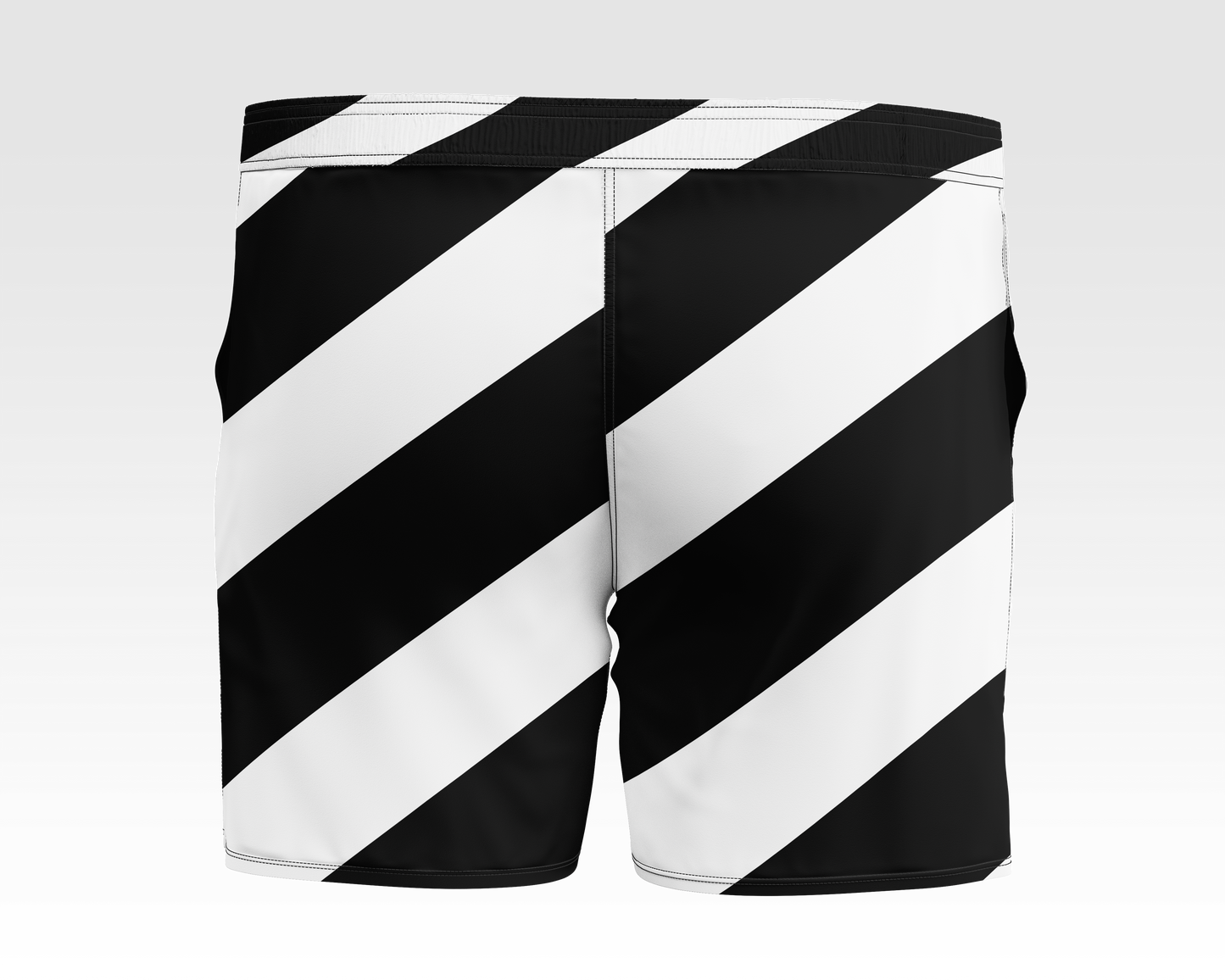 Short zebra blanco