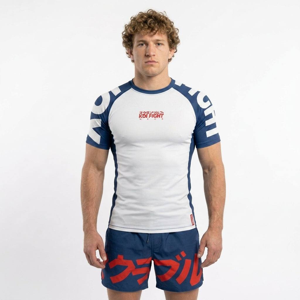 RASHGUARD IBJJF RANKED'26-1 BLUE (HOMBRE)