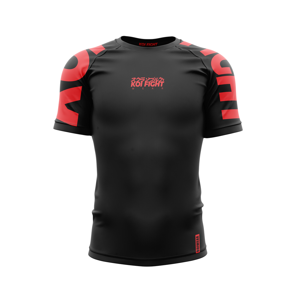 RASHGUARD IBJJF RANKED'26-2 BLACK (HOMBRE)