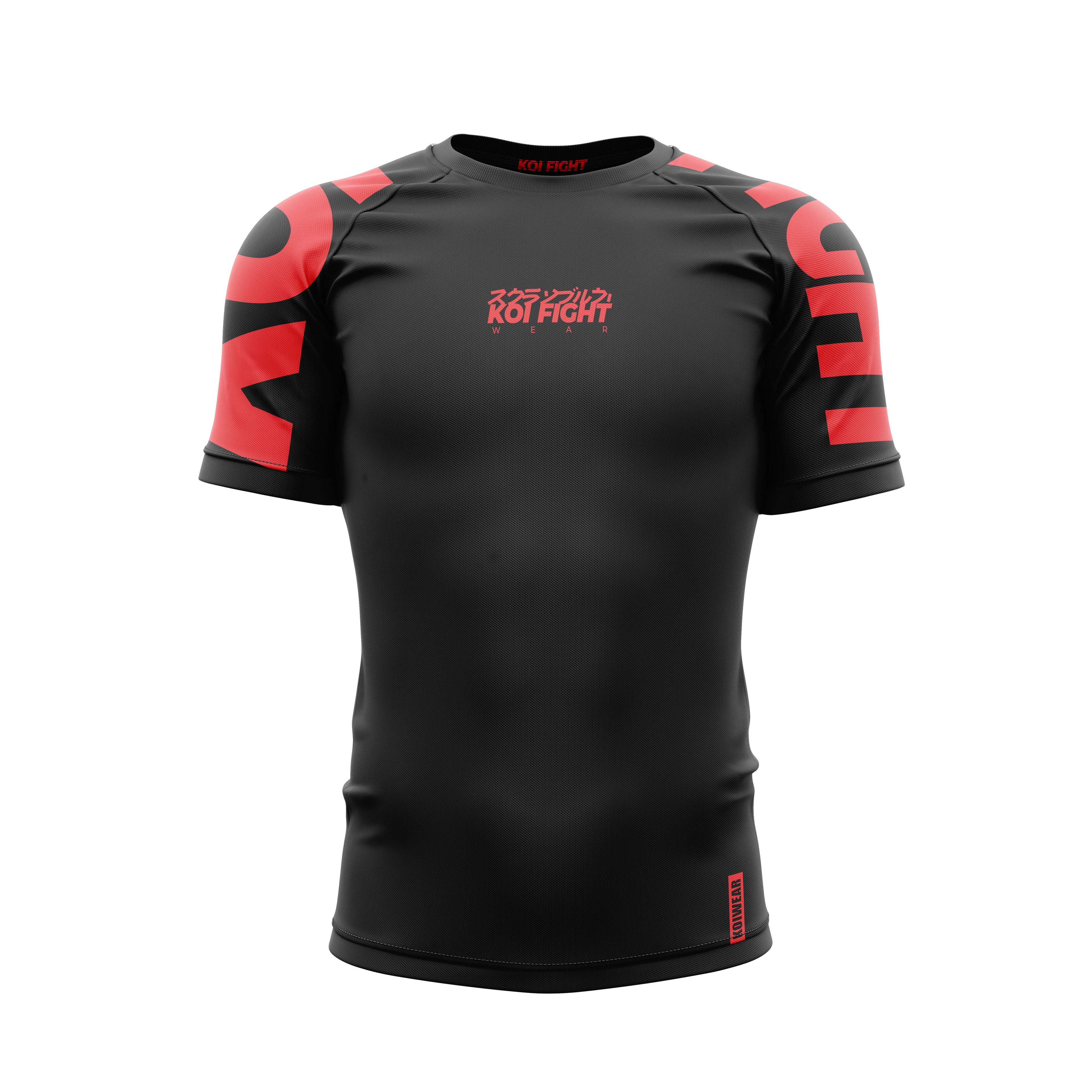 RASHGUARD IBJJF RANKED'26-2 BLACK (HOMBRE)