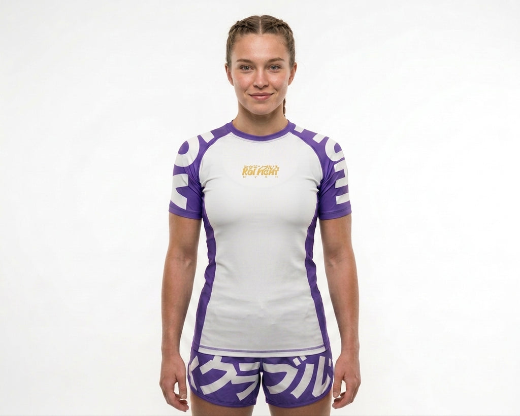 RASHGUARD IBJJF RANKED'26-1 PURPLE (MUJER)