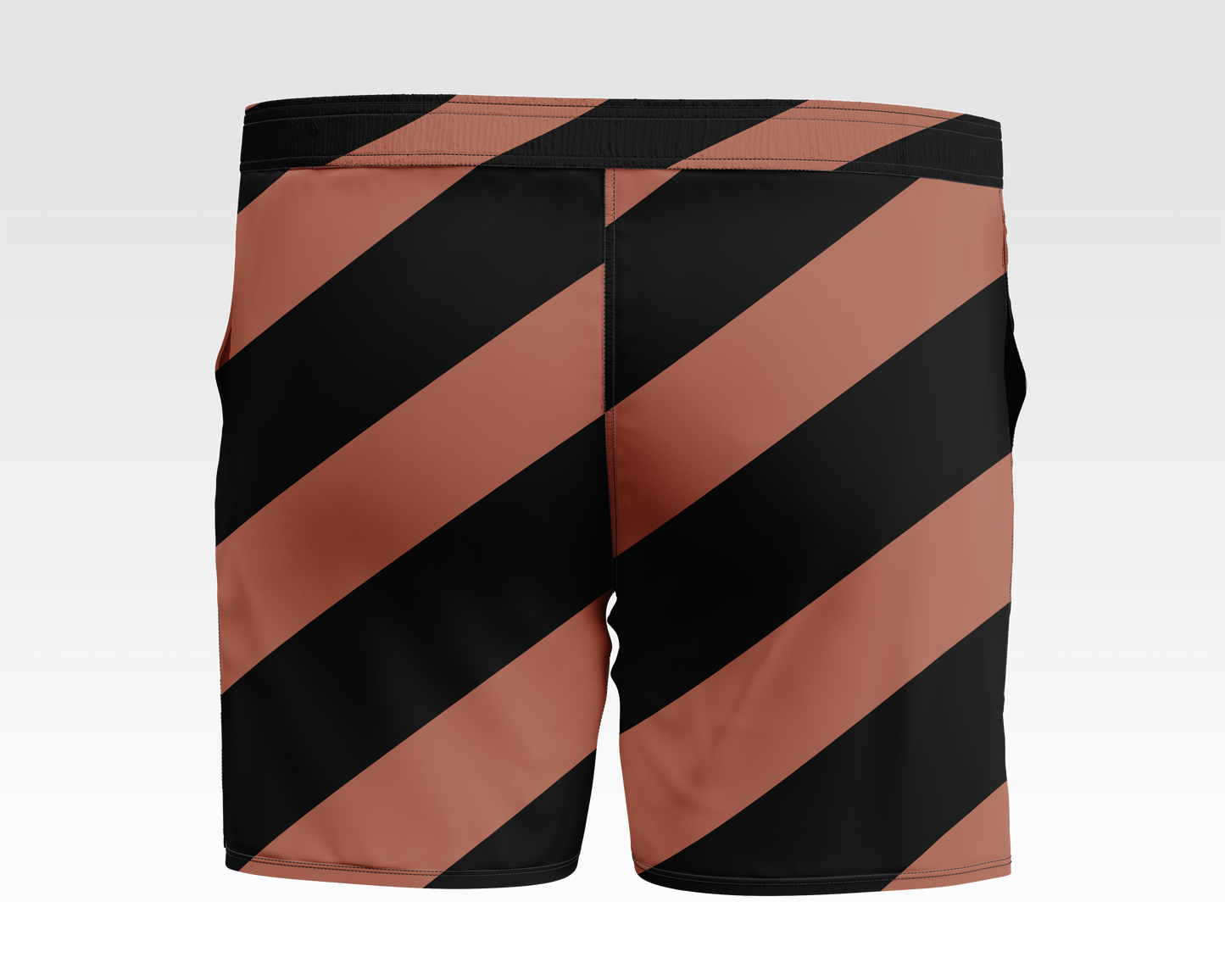 Short Zebra marrón