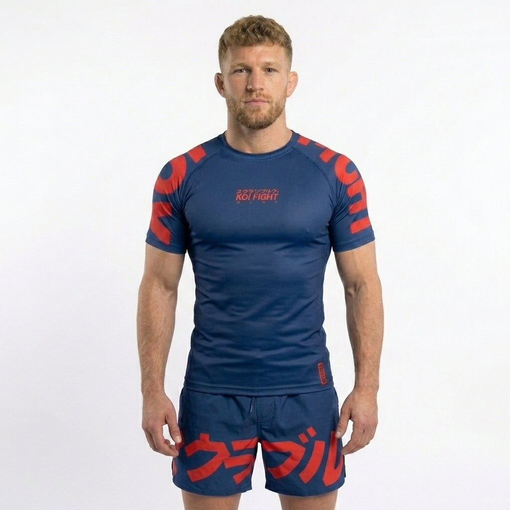 RASHGUARD IBJJF RANKED'26-2 BLUE (HOMBRE)
